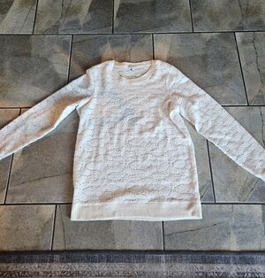 Lucky Cream Textured Sweater